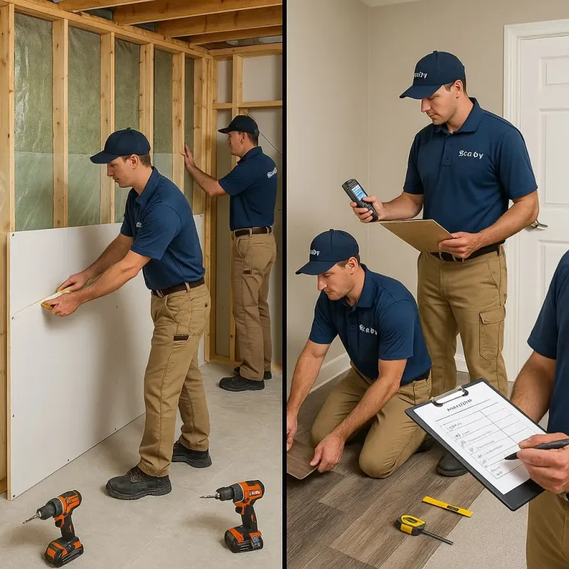Repairs and Reconstruction process in Thorntown, IN